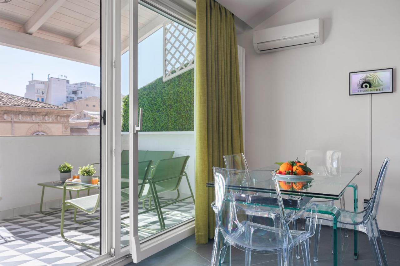 Archimedes Luxury Apartment With Terrace Palermo Exterior foto