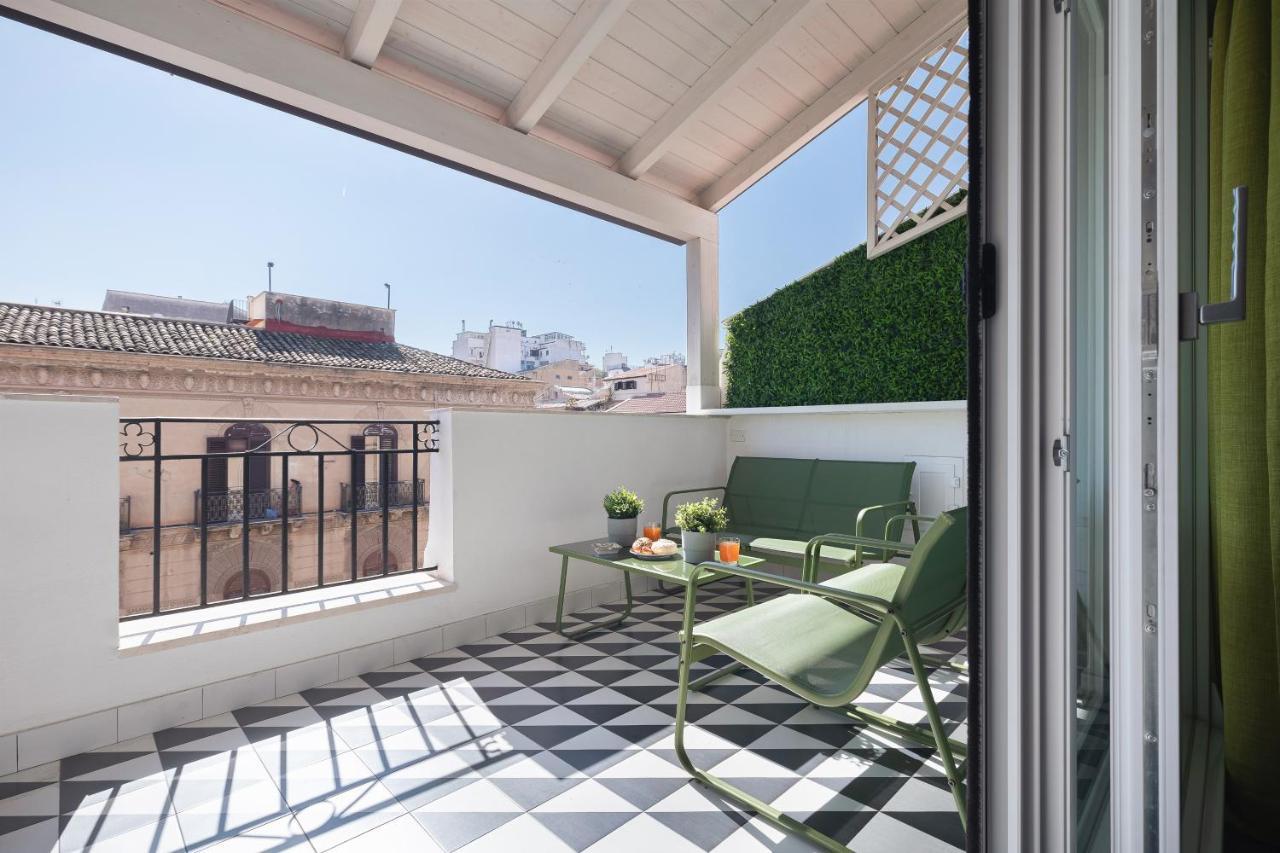Archimedes Luxury Apartment With Terrace Palermo Exterior foto
